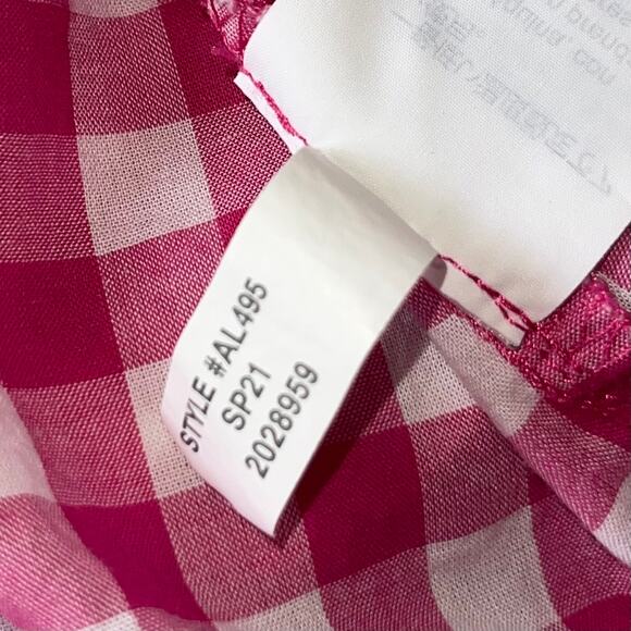 J. Crew Button Up Shirt Gingham Plaid Check - Picture 9 of 9